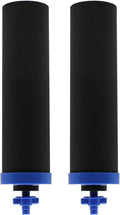 [New Upgraded] Renami 0.01μm Ultra-Filtration Gravity Water Filter Replacement for BB9-2® Black Activated Carbon Filters, Compatible with Berkey® Travel, Large, Royal, Crown Series, Pack of 2