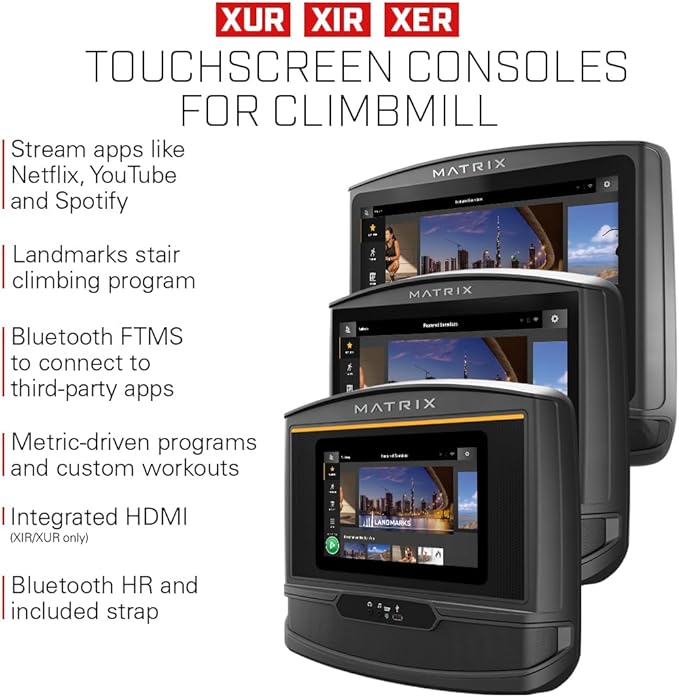 Matrix Fitness C50 Climbmill with XUR Console