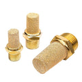 Beduan 3 Pcs Pneumatic Brass Exhaust Muffler Filter, 3/8" Male Thread Hex by Beduan