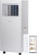 TCL 5,000 BTU Smart Portable Air Conditioner, Fan & Dehumidifier, 150 Sq. Ft., Ultra-Compact Design, Remote Control, Works with Alexa/Google Assistant, Install Kit Included – H5P44W