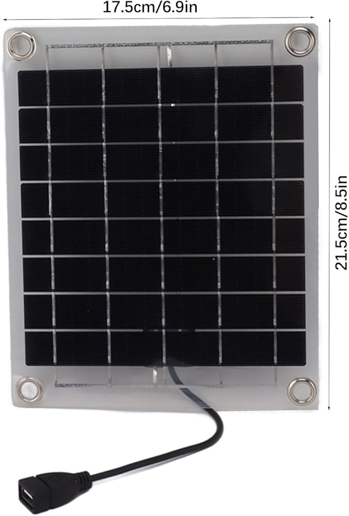 Mini Solar Panel Humidifier, 20W Double Sided Floating Water Humidifier Portable USB Mini Atomization Spray Humidifier for Home Car