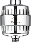 Upgrade Shower Filter -Shower Head Filter for Hard Water,20-Stage Shower Head Filter with 1 Replaceable Filter Cartridges,High Output Shower Water Filter for Removing Chlorine and fluoride-Chrome