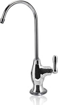 NU Aqua Heavy Duty Reverse Osmosis Drinking Water Faucet – Kitchen Bar Sink Spout with 1/4” Connection (Coke Bottle, Chrome)