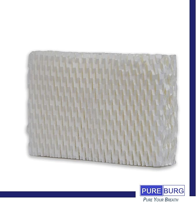 PUREBURG WF813 Humidifier Wick Filters Compatible with Relion WF813 Relion RCM832 RCM832N RCM-832N DH832 DH-832 Duracraft DH-830 Honeywell HC832 Robitusin DH-832 ProCare PCCM-832N AC813,4-Pack