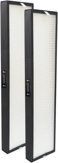 PUREBURG 182550 Replacement Filter Compatible with Bionair BAP536UV-U Air Purifier, 2-Pack H13 HEPA Air Clean Dust