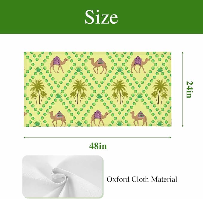 1 Pack Fluorescent Light Cover, Desert Sand Camels Light Covers - Image 9