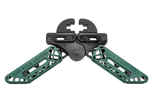 Pine Ridge Archery Kwik Stand Bow Support, Fit on Most Bow Limbs, Perfect for Ground or Box Blind Hunting