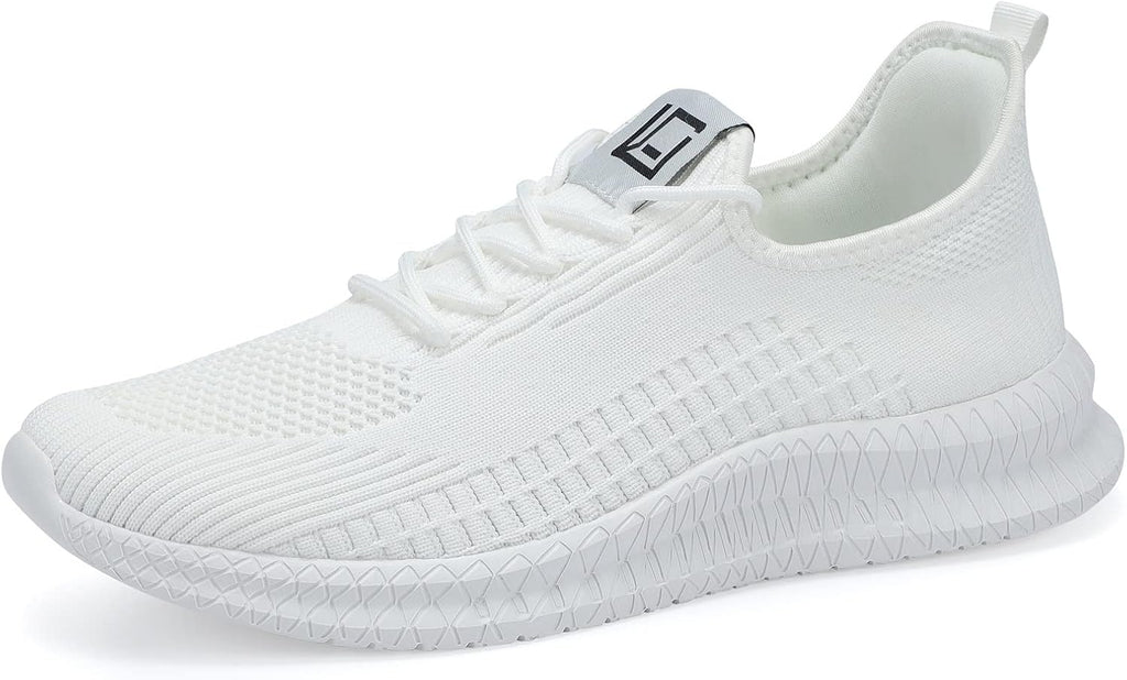 LCGJR Men's Running Shoes Ultra Lightweight Breathable Comfortable Walking Shoes Casual Fashion Sneakers Mesh Workout Shoes