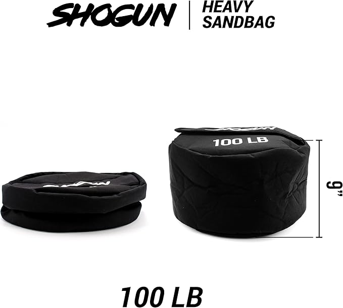 Shogun Sandbags for Working Out – Heavy Duty Workout Sandbag for Weight Training, Cross Training, Strongman, Fitness & Military Use – Adjustable Exercise Sand Bags for Full Body Training