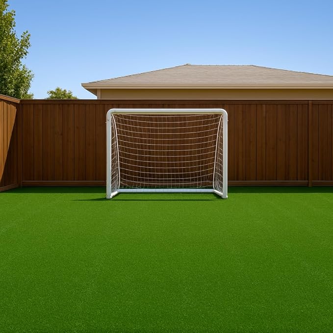 Ottomanson Artificial Turf Golf Hitting Mat 6'6" x 13' Indoor/Outdoor Waterproof Synthetic Fake Grass for Putting Practice Baseball Football Sports Gym Backyard, Custom Size 2' up to 30'