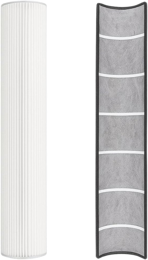 Nispira TPP240 TPP230 Replacement Filter for Envion Therapure TPP240 TPP230 Air Purifier TPP240F True HEPA with Activated Carbon 23" Long, 3 Packs