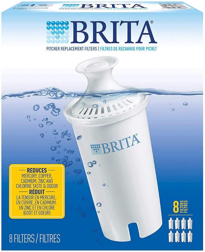Brita Pitcher Replacement Filters, 8 pack by Brita