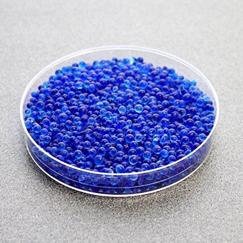 Dry & Dry [6 LBS] Blue Indicating Silica Gel Beads Desiccants (Industry Standard 3-5 mm) - Reusable Desiccant Beads Silica Beads(Blue to Pink)