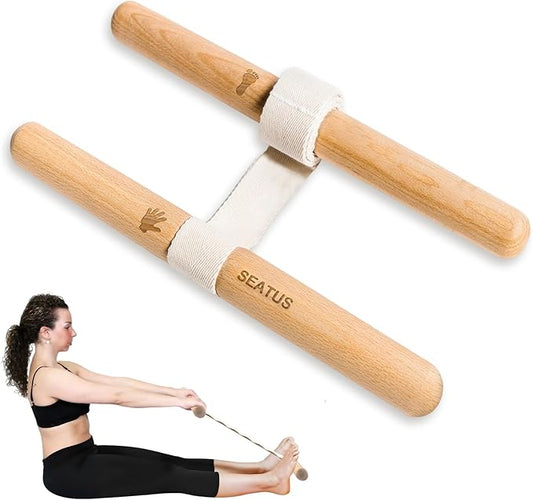 Innovative Muscle Stretching Device, Adjustable Length Hamstring Stretcher Redefines Flexibility, Pain Relief and Wellbeing for Your Entire Body Easily Perform Yoga and Stretching at Home!-FlexoryFit