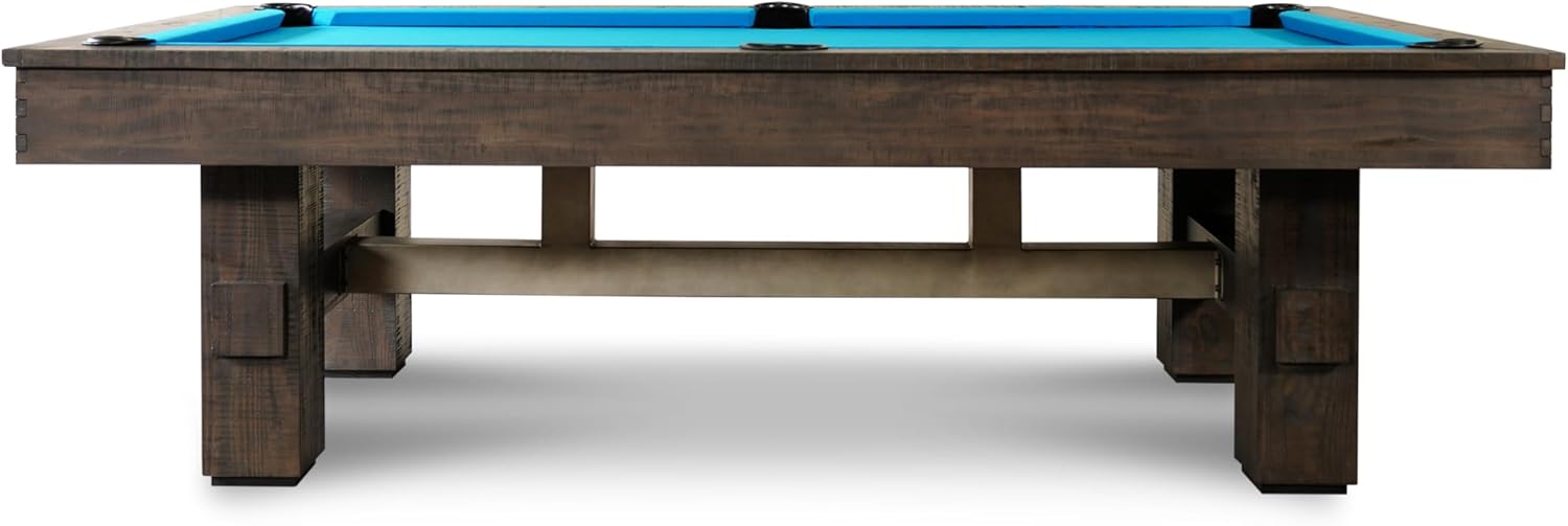 Nixon Billiards - Kemp Slate Billiard Pool Table - Grayson Gray/Weathered Slate - 7ft and 8ft