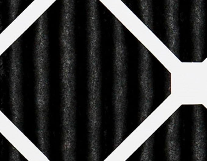 Nordic Pure 12x12x1 (Actual Size: 11 3/4 x 11 3/4 x 3/4) Pure Carbon Pleated Odor Reduction Furnace Air Filters 4 Pack