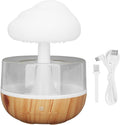 TOPINCN Night Light Aromatherapy Essential Oil Diffuser Micro Humidifier Desk Fountain Bedside Sleeping Relaxing Mood Water Drop Sound