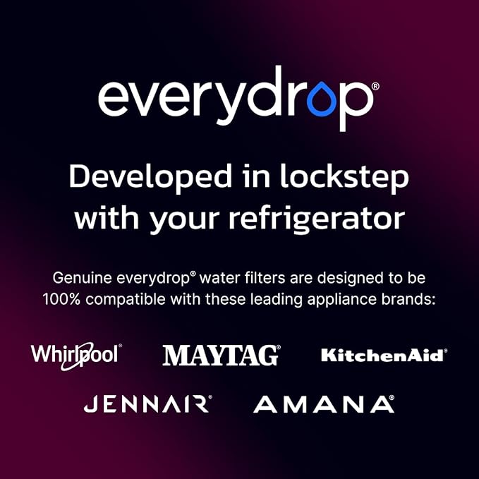 everydrop by Whirlpool Ice and Water Refrigerator Filter 5, Single-Pack - Image 6