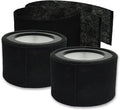 PUREBURG HS-1946 Replacement Filter Set Compatible with Crane EE-5068 & Jetery jt-8115m Air Purifiers,2-Pack H13 HEPPA + 4 x Activated Carbon Pre-Filters Air Clean