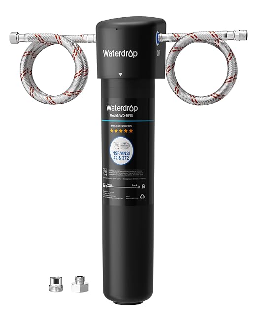 Waterdrop 15UA Under Sink Water Filter System, 2 Years, Bad Taste & Odor by Waterdrop