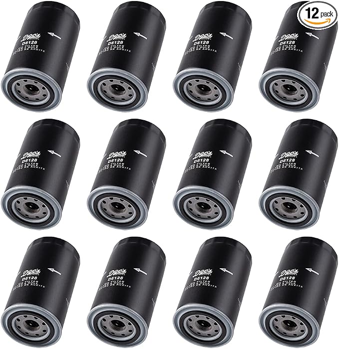 Doc's Diesel Oil Filter 12-Pack D6128-12 | Compatible by DocsDiesel