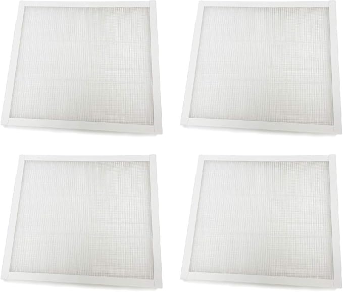 Nispira AF-10FL HEPA Filter Replacement Compatible with Homedics Total Clean Air Purifier AF-10 AP-15. 4 Packs