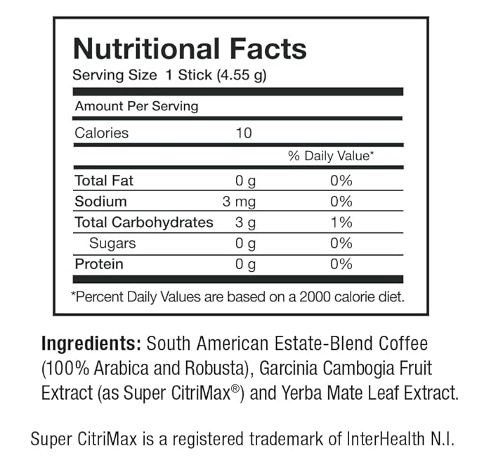 Javita Burn + Control Instant Coffee, Weight Management Herbs: Garcinia Cambogia & Yerba Mate, Slimming Coffee with Help of Exercise, Keto, Dieters Drink, 2 box / 24 (4.55g Sticks), 48 Count-FlexoryFit