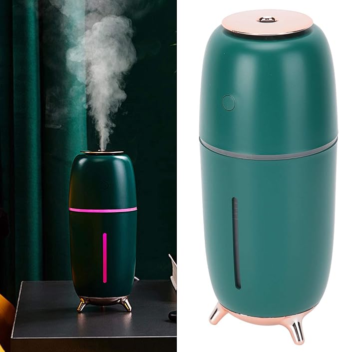 Night Light Humidifier, Mini Air Humidifier USB Night Light Moisture Replenishment for Home Car Office Desktop