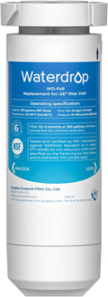 Waterdrop XWF NSF Certified Replacement for GE® XWF Refrigerator Water Filter, 1 Filter (Package may vary)