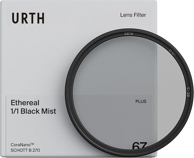 Urth 58mm Ethereal Black Mist ¹⁄₁ Diffusion Lens Filter by Urth