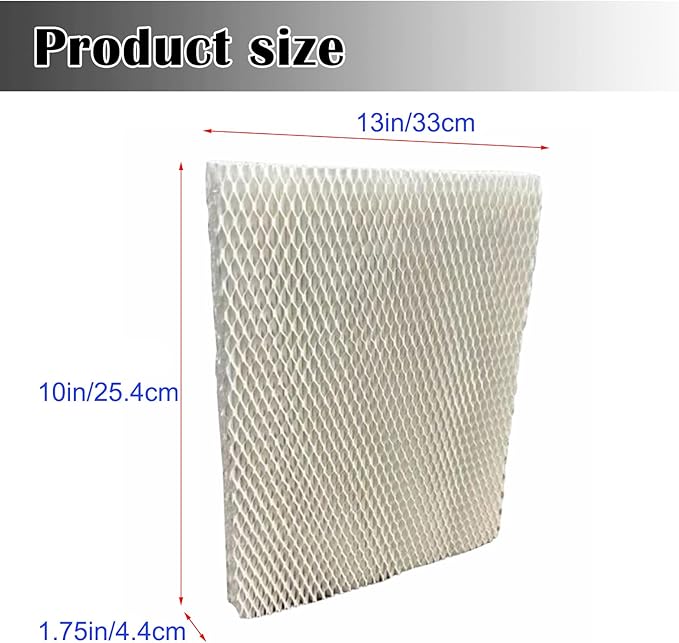 HIFROM 2Pack HC26P Replacement Humidifier Wick Filters Compatible with Honeywell HE200 HE250 HE260 HE265 HE280 HE300 HE360 HE365 Humidifier HC26P1002