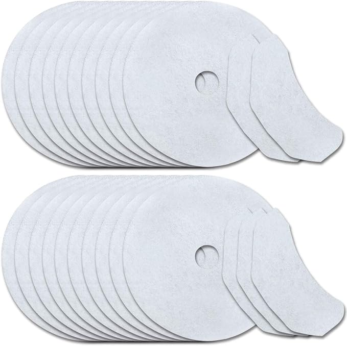 Imncya 25 PCS Compatible Cloth Dryer Filter Set, Cloth Dryer Replacement Include 20 Dryer Exhaust Filters/5 Dryer Air Intake Filters for Panda/Magic Chef/Sonya & Avant Dryers