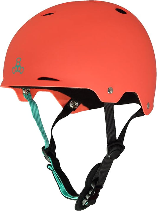 Triple Eight Sweatsaver Gotham Water Helmet – Ideal for Wakeboarding, Waterskiing, Kayaking, and Other Water Sports