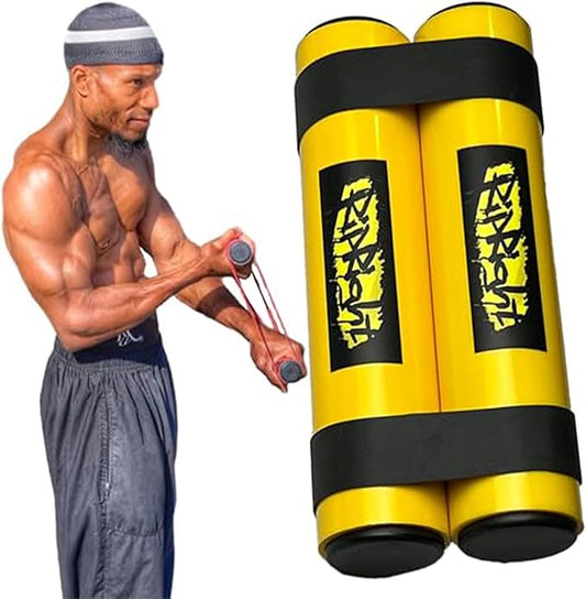 RipStick, Workout Equipment for Joint Rehab, Shoulder and Resistance Training, Muscle Building and Core Workout Equipment with 6 Adjustable Resistance Bands-FlexoryFit