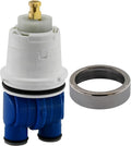 RP19804 Shower Cartridge Replacement for Delta 1300/1400 Series, Compatible with Delta Monitor Rough-in Valve and Single-Hanlde Trim Kit, Include RP22734 Bonnet Nut Replacement