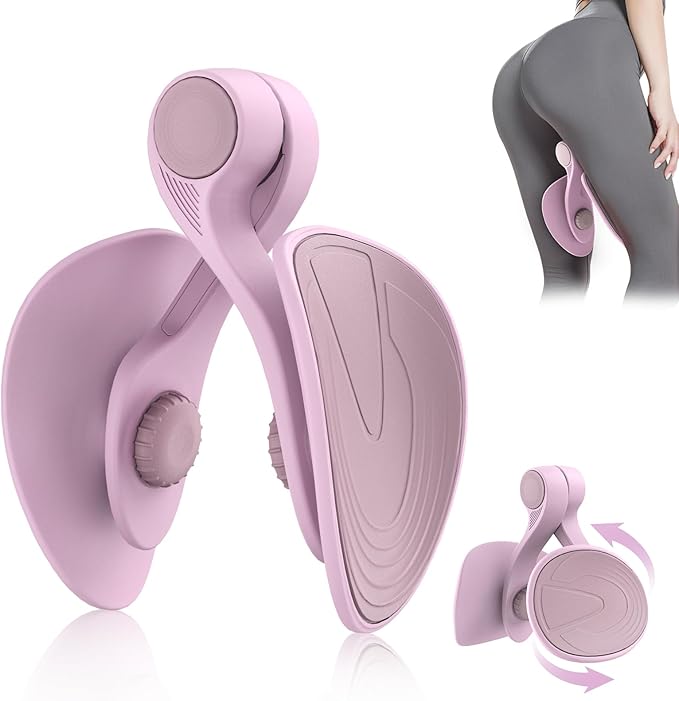 Hip Trainer Kegel Exerciser, Pelvic Floor Trainer, Kegel Trainer for Postpartum Rehabilitation, Trimmer Inner Thigh, Thigh Toner Workout-FlexoryFit