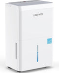 Waykar 120 Pint 2025 Energy Star Dehumidifier for Home, Basement, Large Rooms up to 6,000 Sq. Ft. - Auto Defrost, Ultra Quiet(40 dB), Auto Comfort Mode, with Drain Hose & Water Tank
