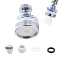 Kitchen Faucet Filter, 360° Rotating for Household Kitchen tap Water, Splash-Proof and Pressure-Increasing Filter for Sink Faucet, Shower Head. (Short Style-1)