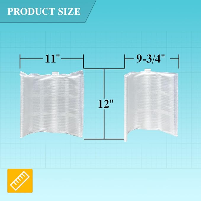 FG-1002 DE Grid Filter Compatible with FC-9520, PFS1224, FS-2002, DEX2400DA, DEX2400DS, 59001100, 59001000, 24 Sq.Ft DE Grid Swimming Pool Filter Cartridge, 7 Full + 1 Partial