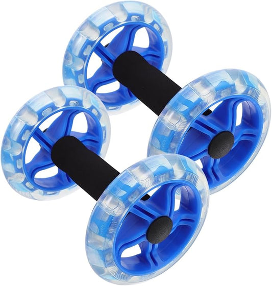 Household Appliances Exercise Abdominal Roller Workout Roller Abs Ab Fitness Roller Yellow Equipment Fitness Device Fitness Wheel Ab Wheel Dumbbel Ab-FlexoryFit