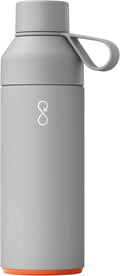 Ocean Bottle - Recycled Stainless Steel Drinks Reusable Water Bottle - Eco-Friendly & Reusable - Rock Grey - 17 oz