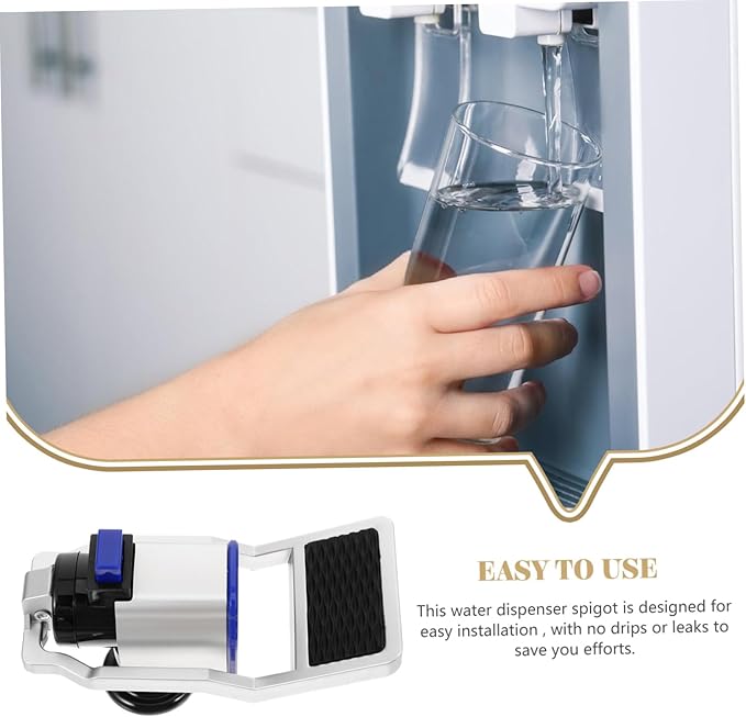 Generic 4pcs Hot Water Spigot Replacement Compact Plastic Water Fountain Faucet for Dispensers Easy Installation Leak Design Stylish Color Options for Home Use