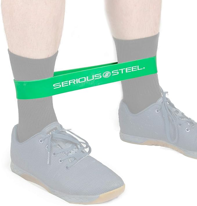 Serious Steel Fitness 12 inch Resistance Band - Deadlift & Hip Band for Glute Activation & Dynamic Warm Up-FlexoryFit
