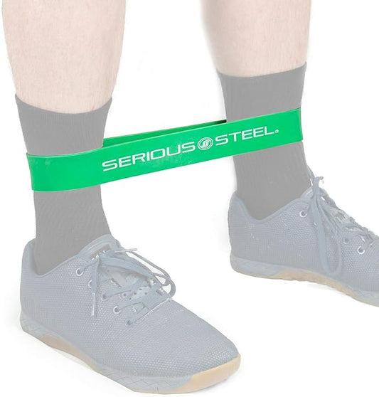 Serious Steel Fitness 12 inch Resistance Band - Deadlift & Hip Band for Glute Activation & Dynamic Warm Up-FlexoryFit