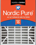Nordic Pure 20x25x5 Air Bear Air Filter Replacement MERV 15 Plus Carbon 1 Pack by NordicPure