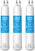 AQUA CREST EDR3RXD1 Replacement for 4396841, Everydrop® Filter 3, 4396710, Kenmore® 46-9083, 46-9030, Refrigerator Water Filter, 3 Filters