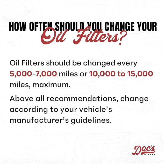 Doc's Diesel Oil Filter D5526 | Compatible - Image 5