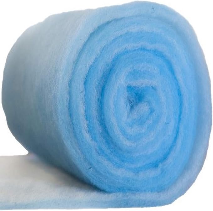 Nordic Pure 24 by 96-Inch-WAC-HP44-roll Window Air Conditioner Filter, Blue