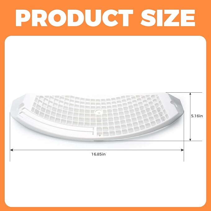 W11086603 Dryer Lint Screen Grille for Whirlpool Kenmore Maytag KitchenAid, Dryer Lint Housing Cover Replaces AP6048047 8299979 4534131 8563756 8578176 PS12070617