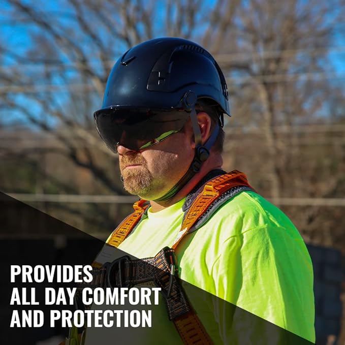 Malta Dynamics APEX Type 2 Safety Helmet – OSHA and ANSI Z89.1 Compliant Safety Hard Hats for Construction Workers and Vented Helmet for Head Protection